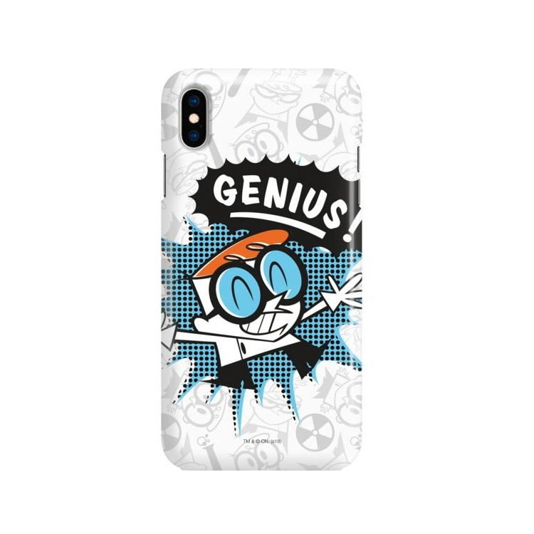 ETUI NA TELEFON IPHONE XS A1920 CARTOON NETWORK DX105 CLASSIC LABORATORIUM DEXTERA