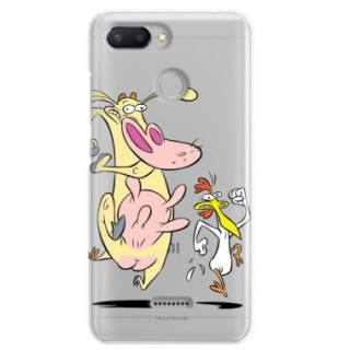 ETUI NA TELEFON XIAOMI REDMI 6 CARTOON NETWORK KK176 CLASSIC KROWA I KURCZAK