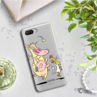 ETUI NA TELEFON XIAOMI REDMI 6 CARTOON NETWORK KK176 CLASSIC KROWA I KURCZAK