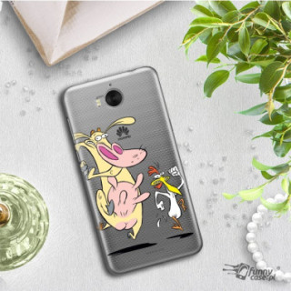 ETUI NA TELEFON HUAWEI Y6 2017 MYA-L03 CARTOON NETWORK KK176 CLASSIC KROWA I KURCZAK