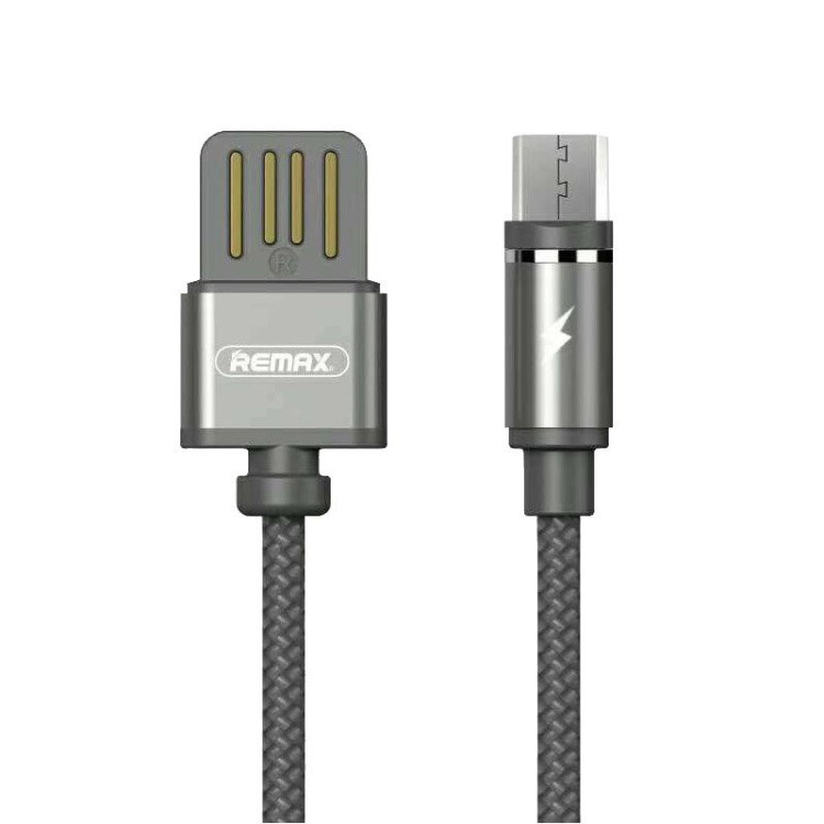 KABEL USB MICRO REMAX RC-095m SZARY