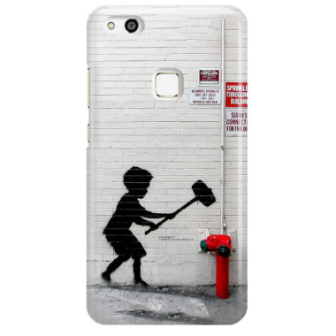 ETUI NA TELEFON HUAWEI P10 LITE WAS-L03T BANKSY WZÓR BK178