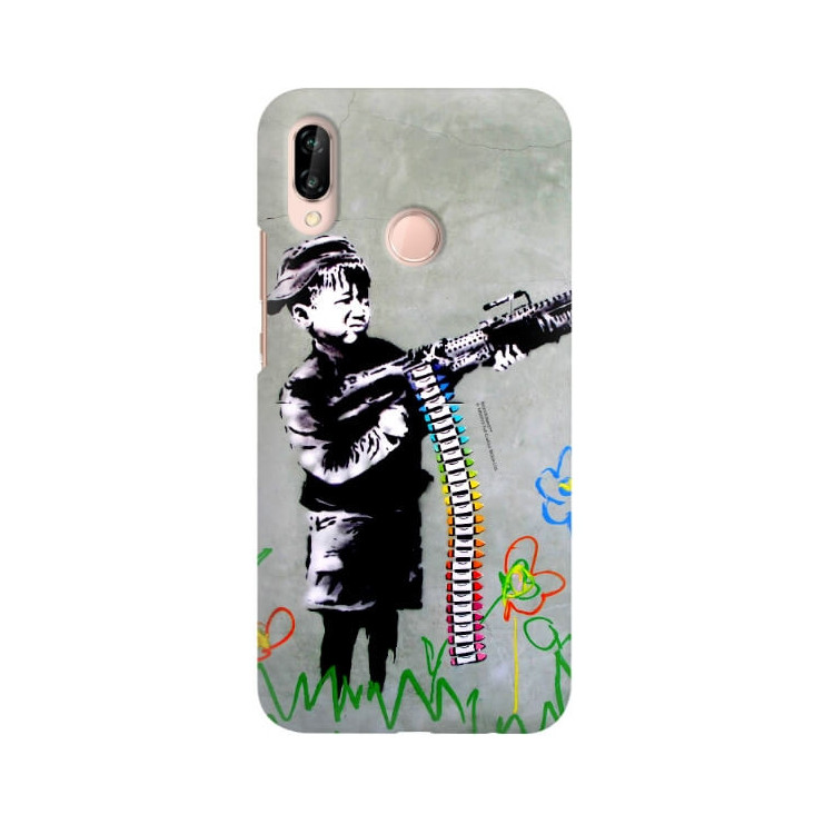 ETUI NA TELEFON HUAWEI P20 LITE ANE-AL00 BANKSY WZÓR BK162