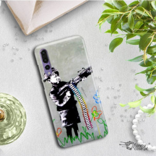 ETUI NA TELEFON HUAWEI P20 LITE ANE-AL00 BANKSY WZÓR BK162