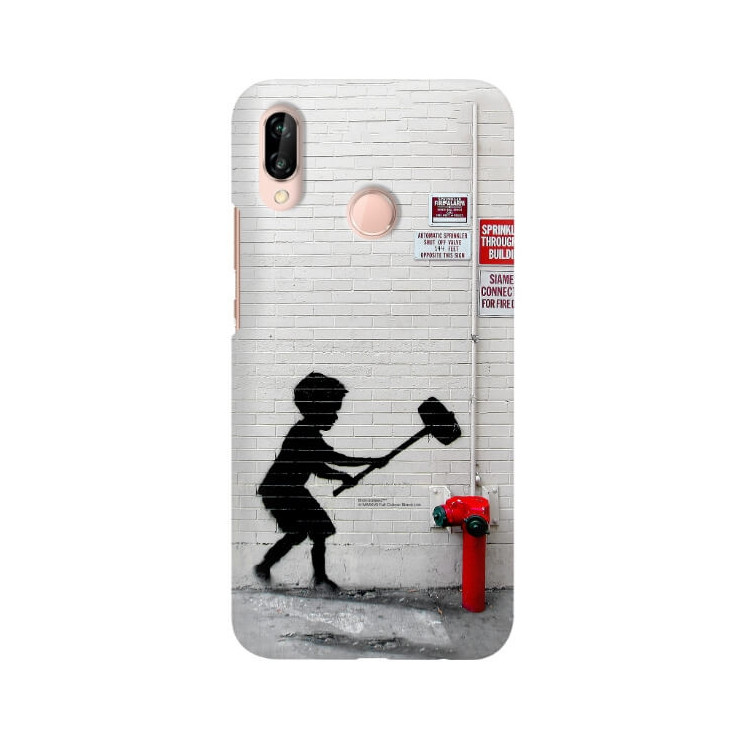 ETUI NA TELEFON HUAWEI P20 LITE ANE-AL00 BANKSY WZÓR BK178