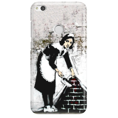 ETUI NA TELEFON HUAWEI P9 LITE 2017 VNS-L31  BANKSY WZÓR BK100