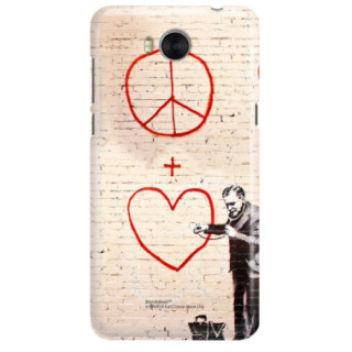 ETUI NA TELEFON HUAWEI Y5 2017 MYA-L03  BANKSY WZÓR BK146