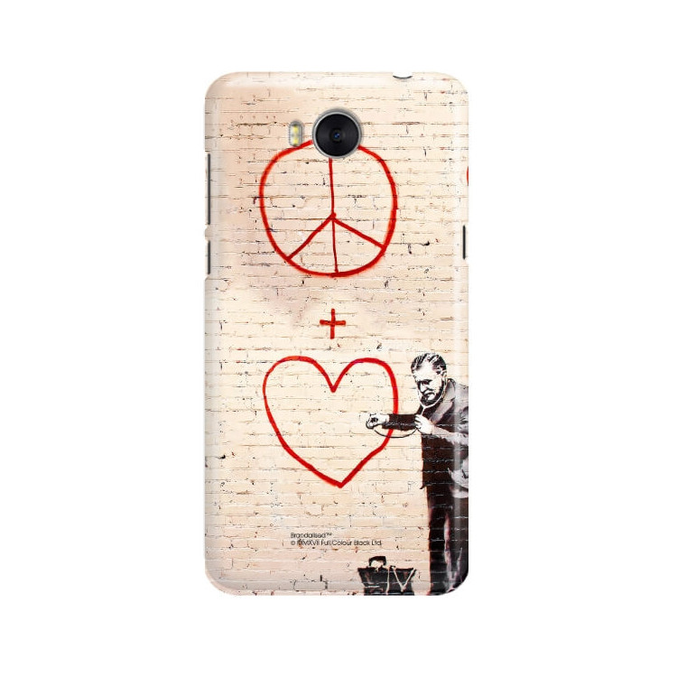 ETUI NA TELEFON HUAWEI Y5 2017 MYA-L03  BANKSY WZÓR BK146