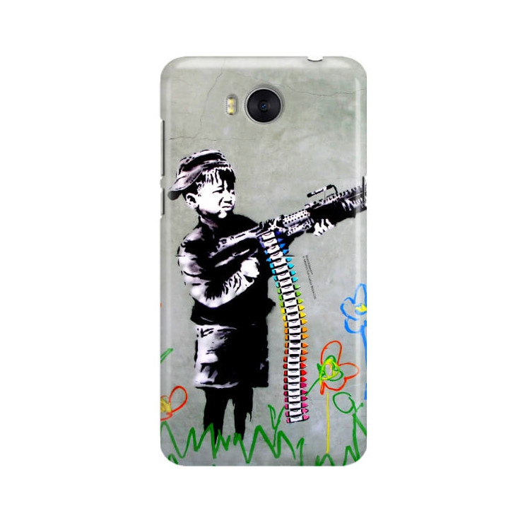 ETUI NA TELEFON HUAWEI Y5 2017 MYA-L03 BANKSY WZÓR BK162