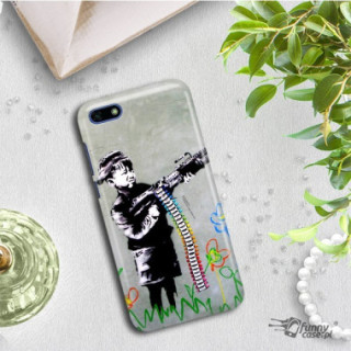 ETUI NA TELEFON HUAWEI Y5 2017 MYA-L03 BANKSY WZÓR BK162