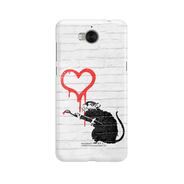 ETUI NA TELEFON HUAWEI Y6 2017 MYA-L03 BANKSY WZÓR BK110