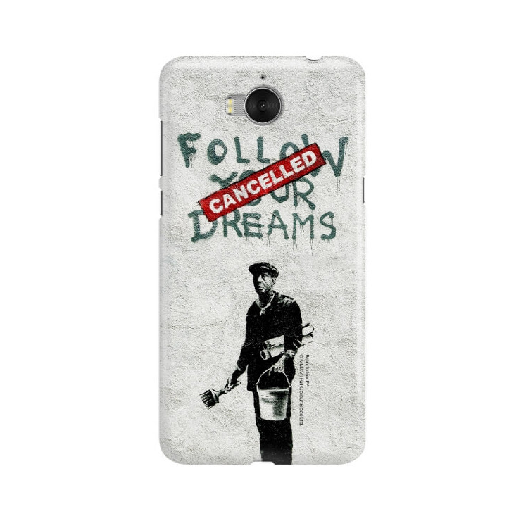 ETUI NA TELEFON HUAWEI Y6 2017 MYA-L03  BANKSY WZÓR BK115