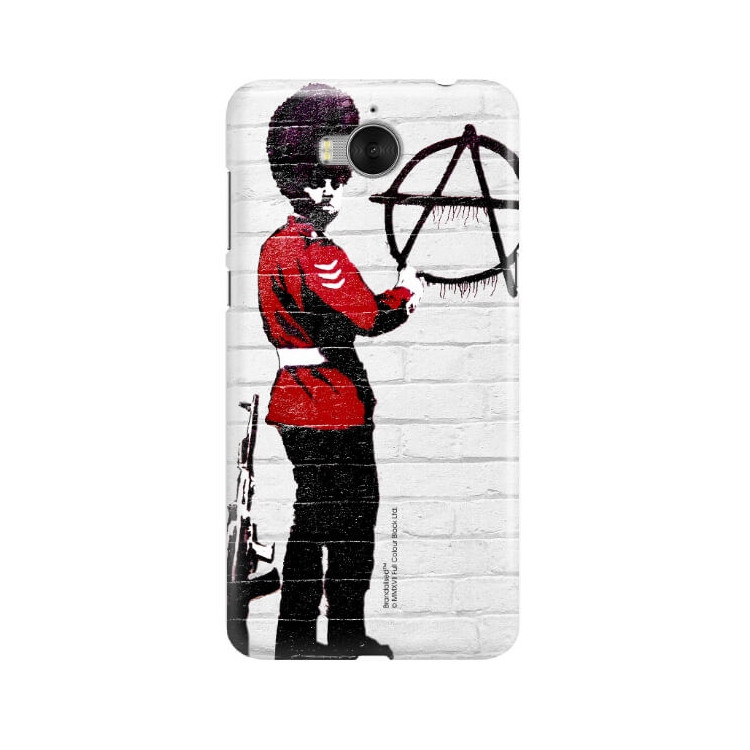 ETUI NA TELEFON HUAWEI Y6 2017 MYA-L03 BANKSY WZÓR BK134