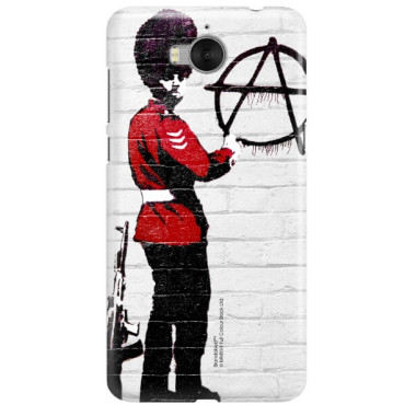 ETUI NA TELEFON HUAWEI Y6 2017 MYA-L03 BANKSY WZÓR BK134