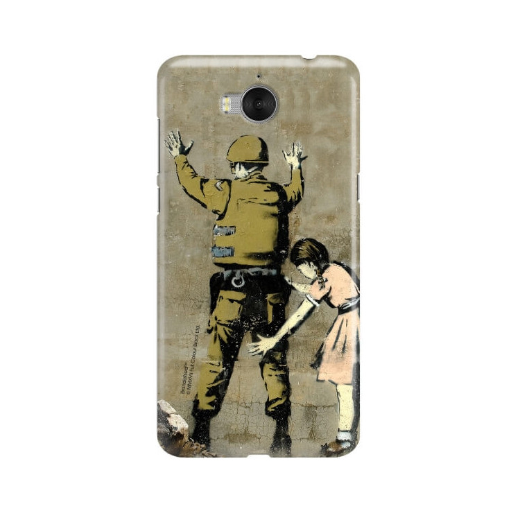 ETUI NA TELEFON HUAWEI Y6 2017 MYA-L03 BANKSY WZÓR BK135