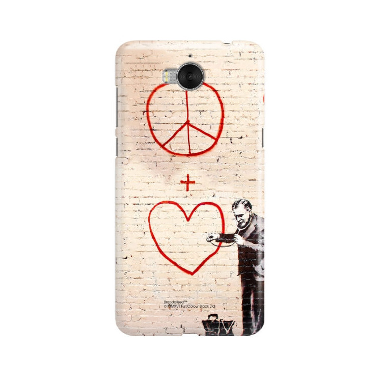 ETUI NA TELEFON HUAWEI Y6 2017 MYA-L03 BANKSY WZÓR BK146