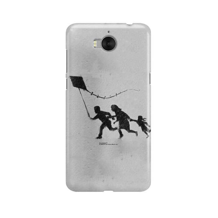 ETUI NA TELEFON HUAWEI Y6 2017 MYA-L03 BANKSY WZÓR BK168