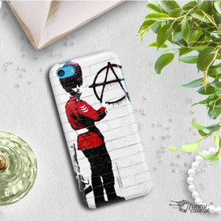 ETUI NA TELEFON IPHONE 5 5S SE A1429/A1457/A1723 BANKSY WZÓR BK134