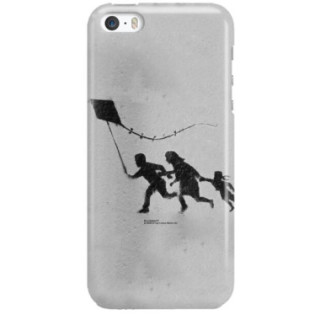 ETUI NA TELEFON IPHONE 5 5S SE A1429/A1457/A1723 BANKSY WZÓR BK168