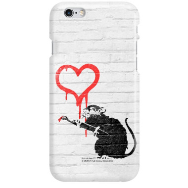 ETUI NA TELEFON IPHONE 6 6S A1549/A1633  BANKSY WZÓR BK110