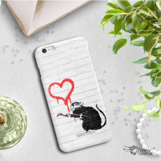 ETUI NA TELEFON IPHONE 6 6S A1549/A1633  BANKSY WZÓR BK110