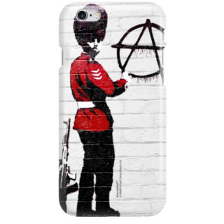 ETUI NA TELEFON IPHONE 6 6S A1549/A1633 BANKSY WZÓR BK134