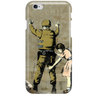 ETUI NA TELEFON IPHONE 6 6S A1549/A1633 BANKSY WZÓR BK135