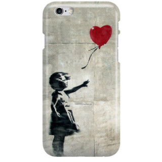 ETUI NA TELEFON IPHONE 6 6S A1549/A1633 BANKSY WZÓR BK179