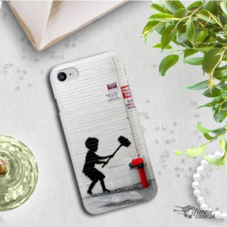 ETUI NA TELEFON IPHONE 6S PLUS A1634 BANKSY WZÓR BK178