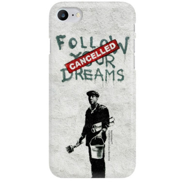 ETUI NA TELEFON IPHONE 7  A1660 BANKSY WZÓR BK115