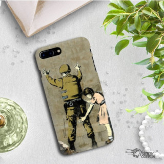 ETUI NA TELEFON IPHONE 7 A1660 BANKSY WZÓR BK135