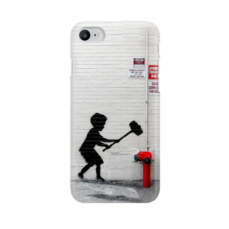 ETUI NA TELEFON IPHONE 7 A1660 BANKSY WZÓR BK178