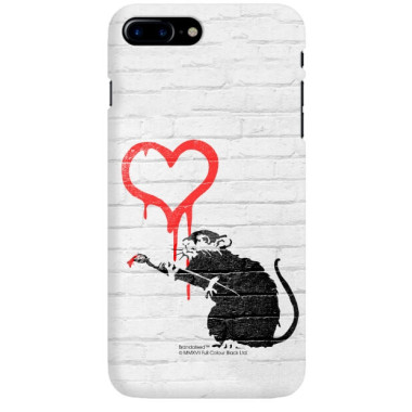 ETUI NA TELEFON IPHONE 7 PLUS A1661 BANKSY WZÓR BK110