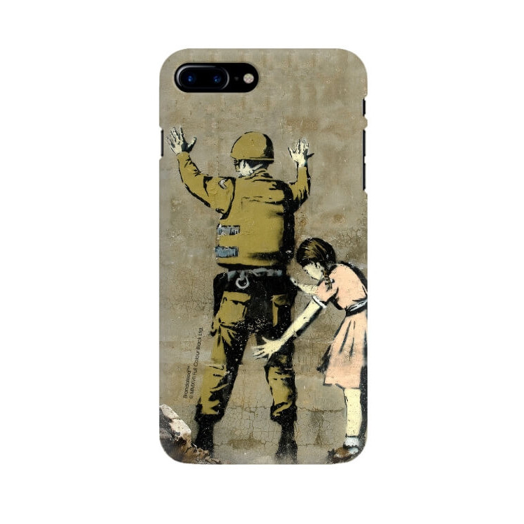 ETUI NA TELEFON IPHONE 7 PLUS A1661  BANKSY WZÓR BK135