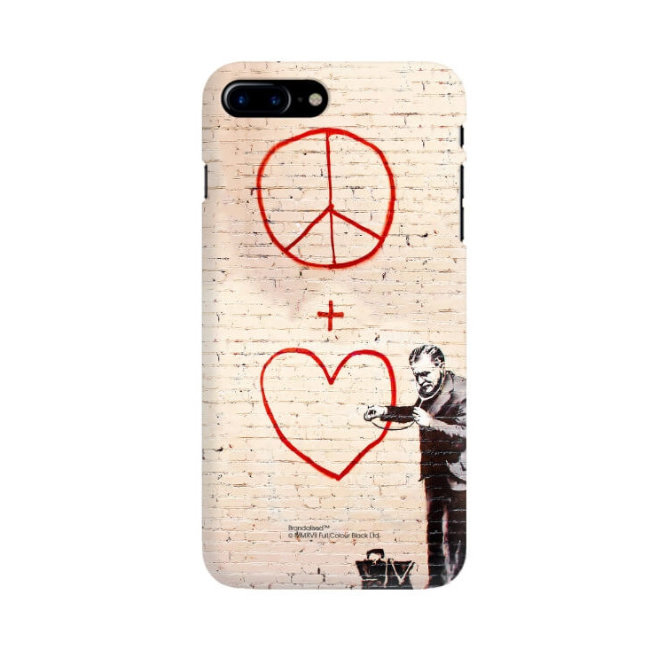 ETUI NA TELEFON IPHONE 7 PLUS A1661 BANKSY WZÓR BK146