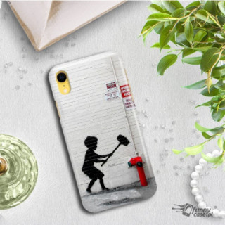 ETUI NA TELEFON IPHONE 7 PLUS A1661 BANKSY WZÓR BK178