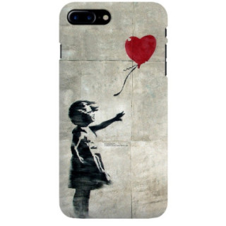 ETUI NA TELEFON IPHONE 7 PLUS A1661 BANKSY WZÓR BK179