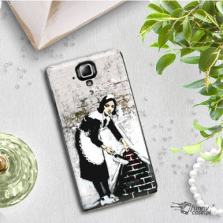 ETUI NA TELEFON IPHONE XS A1920 BANKSY WZÓR BK100