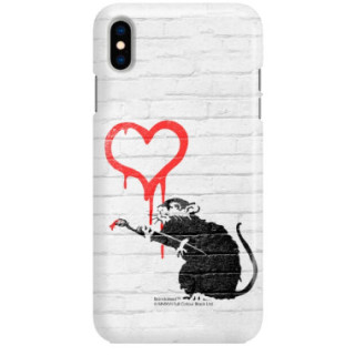 ETUI NA TELEFON IPHONE XS A1920 BANKSY WZÓR BK110