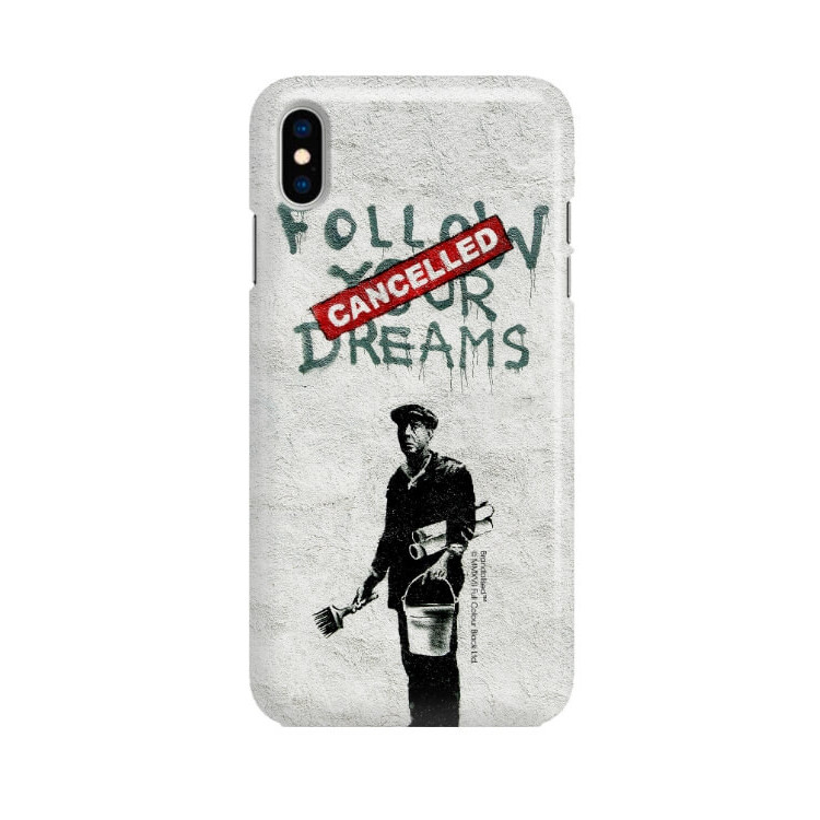 ETUI NA TELEFON IPHONE XS A1920 BANKSY WZÓR BK115