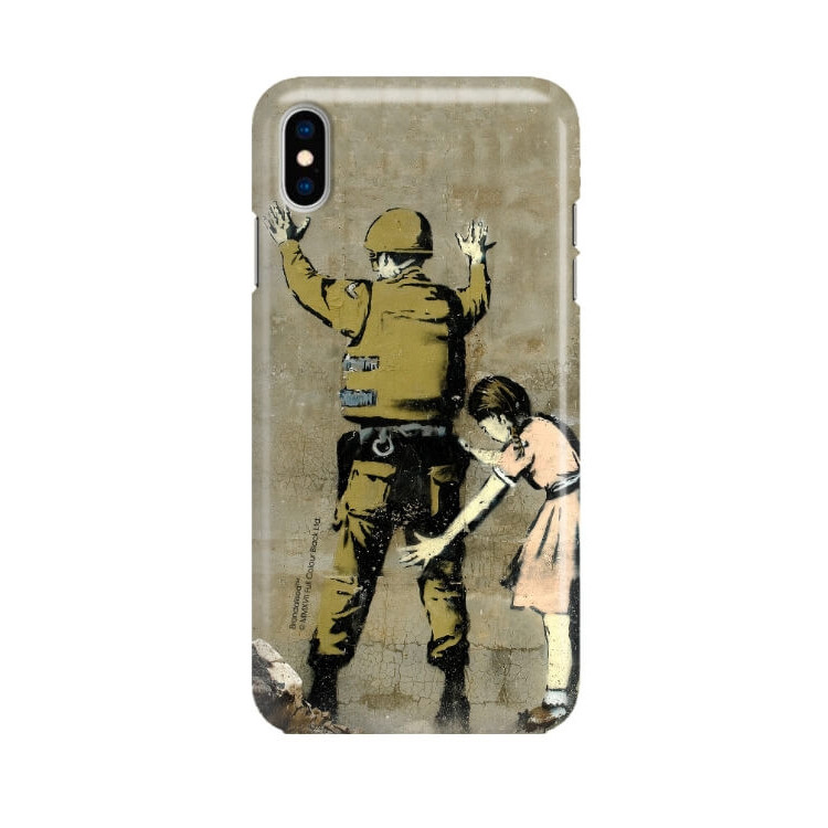 ETUI NA TELEFON IPHONE XS A1920BANKSY WZÓR BK135