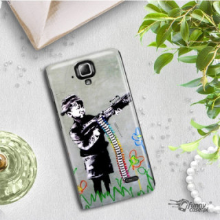 ETUI NA TELEFON IPHONE XS A1920 BANKSY WZÓR BK162