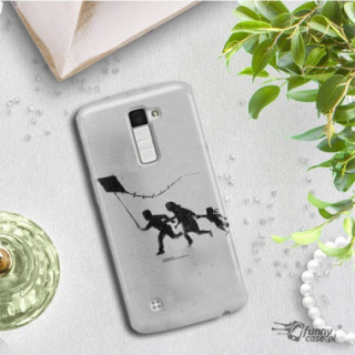 ETUI NA TELEFON LG K10 K430 BANKSY WZÓR BK168