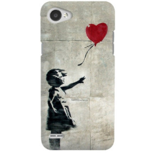 ETUI NA TELEFON LG Q6 BANKSY WZÓR BK179