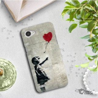 ETUI NA TELEFON LG Q6 BANKSY WZÓR BK179