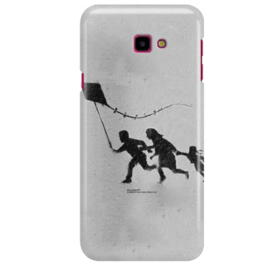 ETUI NA TELEFON SAMSUNG GALAXY J4 PLUS 2018 J410 BANKSY WZÓR BK168