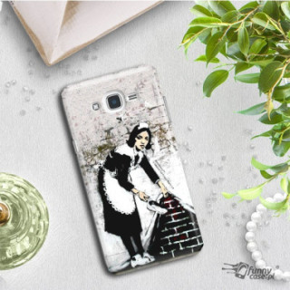 ETUI NA TELEFON SAMSUNG GALAXY J5 2016 J510 BANKSY WZÓR BK100