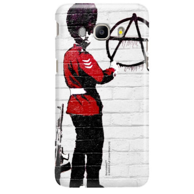 ETUI NA TELEFON SAMSUNG GALAXY J5 2016 J510 BANKSY WZÓR BK134