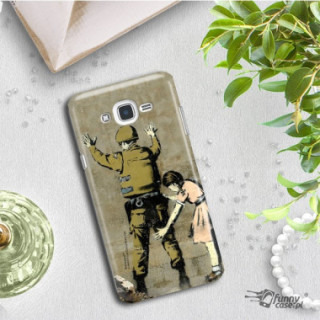 ETUI NA TELEFON SAMSUNG GALAXY J5 2016 J510 BANKSY WZÓR BK135