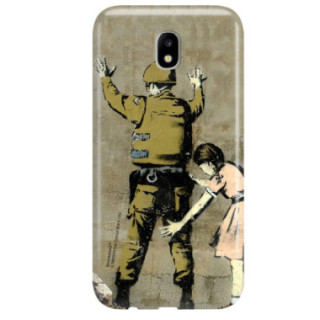 ETUI NA TELEFON SAMSUNG GALAXY J5 2017 J530 BANKSY WZÓR BK135